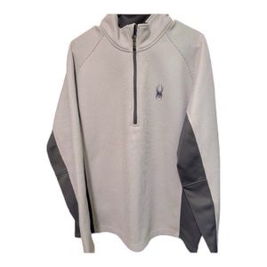 Spyder Core Pullover ~ Grey Long Sleeve Sweater  ~ Men's XL|TG ~